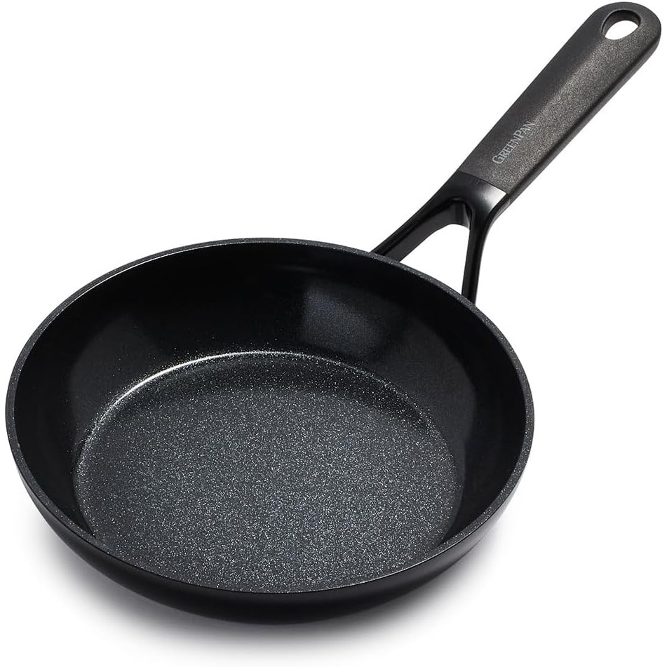 GreenPan SmartShape Healthy Ceramic Nonstick, 11″ Frying Pan Skillet, PFAS-Free, Dishwasher Safe, Black(Black Induction)