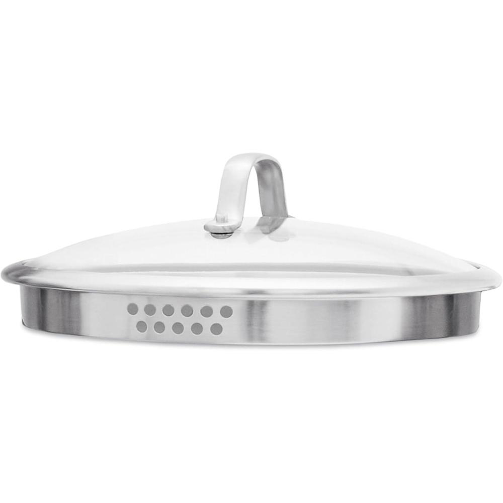 GreenPan Venice Pro 9.5″ Glass Straining Lid with Stainless Steel Handle, Cookware Pots and Pans, Dishwasher Safe, PFAS-Free