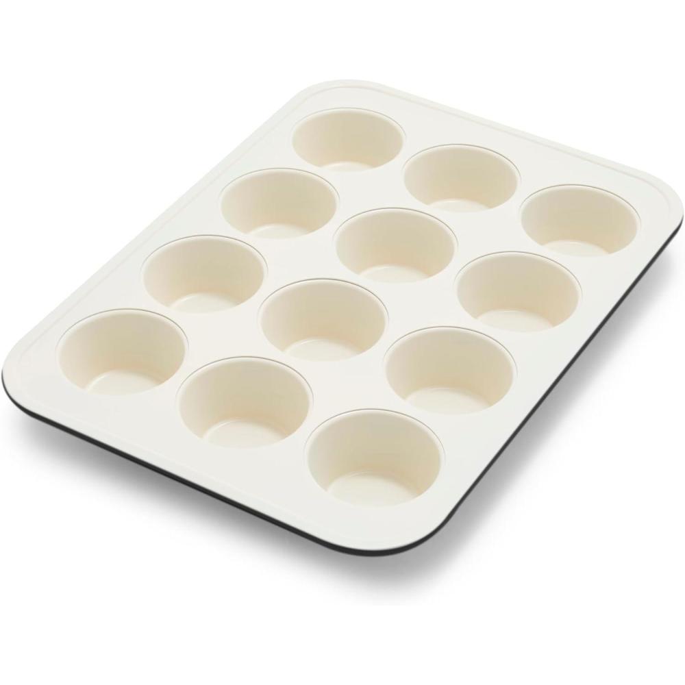 GreenPan Bakewell 13″x18″ Baking Sheet Pan, Healthy Ceramic Nonstick Bakeware, PFAS-Free Durable Cookie Tray, Versatile Kitchen Essentials, Easy Clean Ovenware, Black(Black)