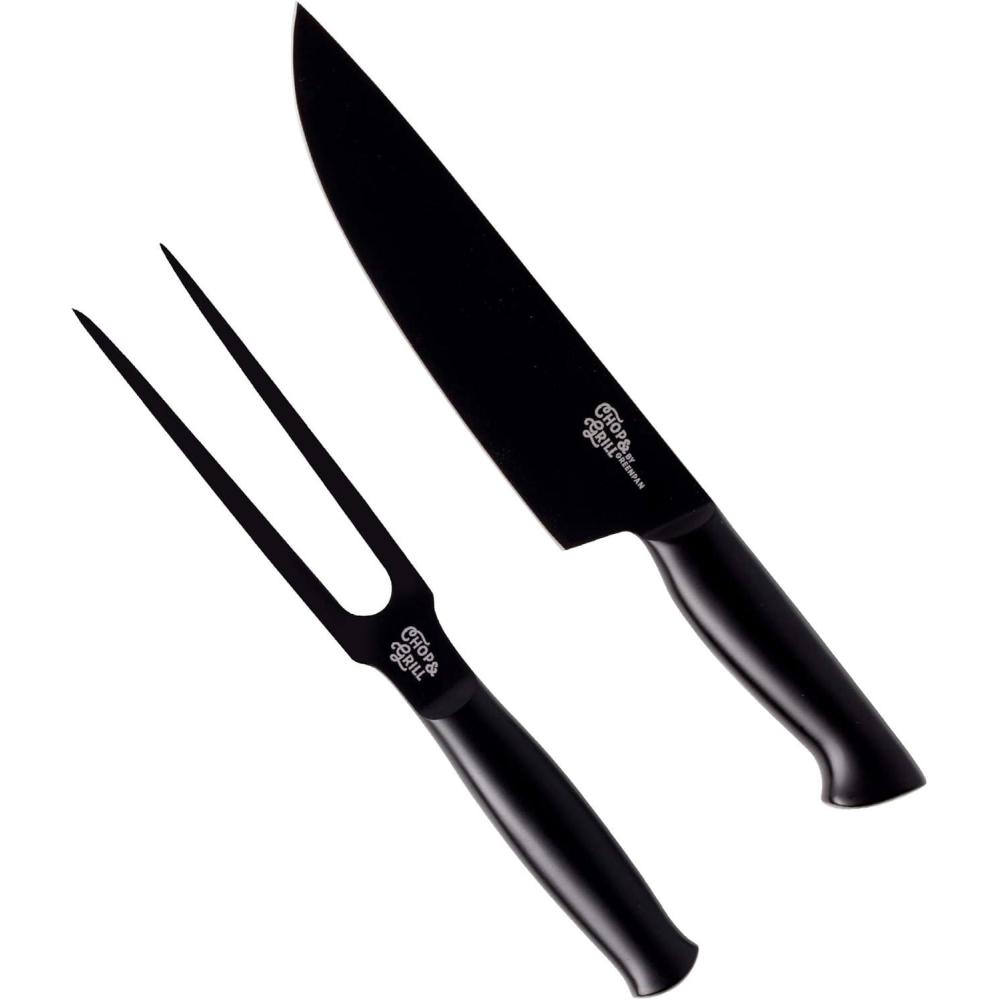 GreenPan Chop & Grill Santoku Knife(Black)